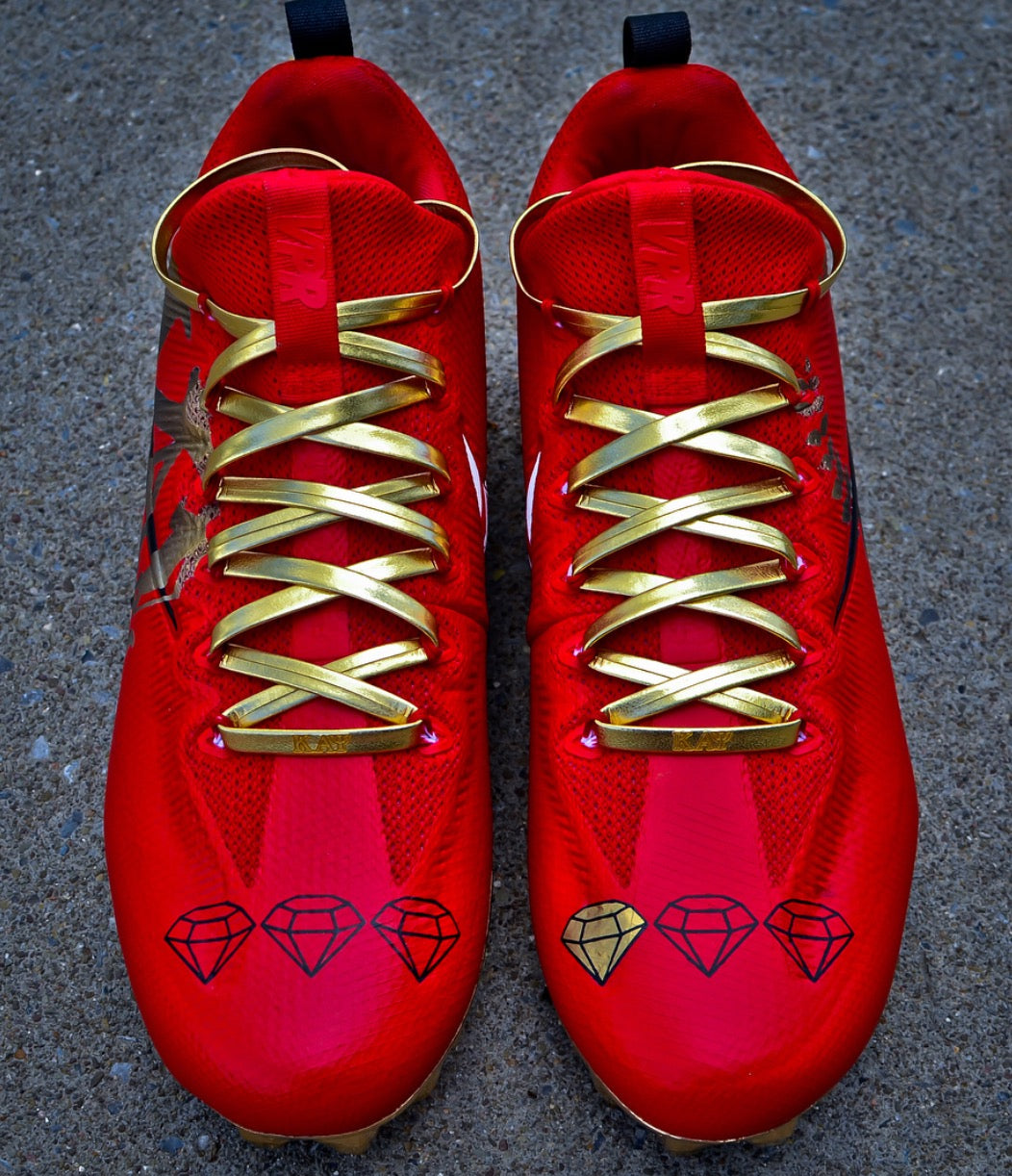 "24K Gold" Laces